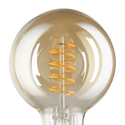 Eglo LEDE27 Lichtbron / Glas amber Ø 95 mm