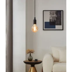 Eglo LEDE27 Lichtbron / Glas amber Ø 95 mm