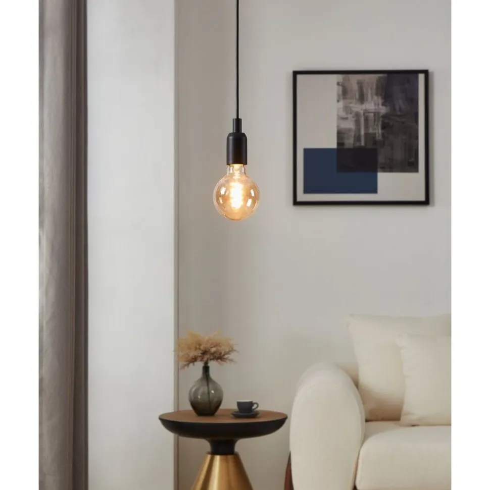 Eglo LEDE27 Lichtbron / Glas amber Ø 95 mm