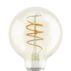 Eglo LEDE27 Lichtbron / Glas amber Ø 80 mm