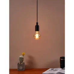 Eglo LEDE27 Lichtbron / Glas amber Ø 80 mm