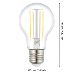 Eglo LEDE27 Lichtbron / Glas helder Ø 60 mm