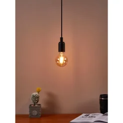 Eglo LEDE27 Lichtbron / Glas amber Ø 80 mm