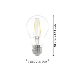 Eglo LEDE27 Lichtbron / Glas helder Ø 60 mm