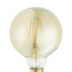 Eglo LEDE27 Lichtbron / Glas amber Ø 95 mm