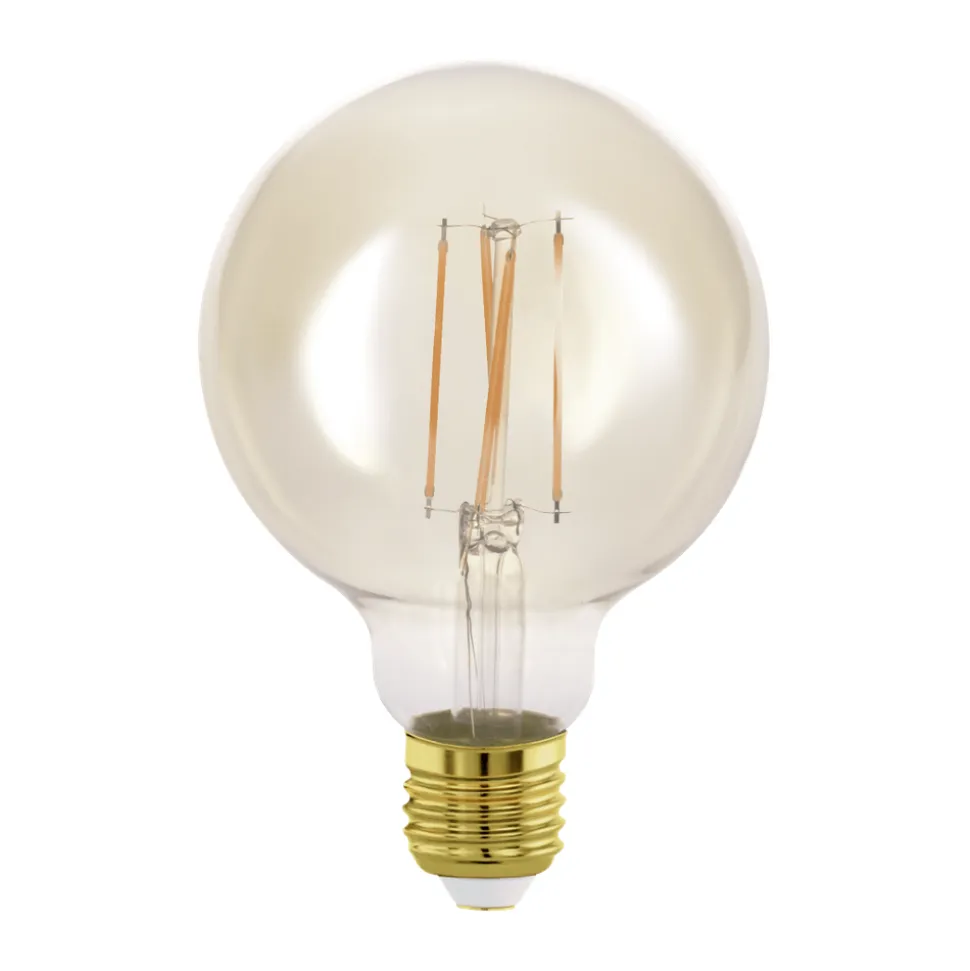 Eglo LEDE27 Lichtbron / Glas amber Ø 95 mm