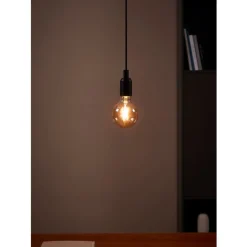 Eglo LEDE27 Lichtbron / Glas amber Ø 95 mm