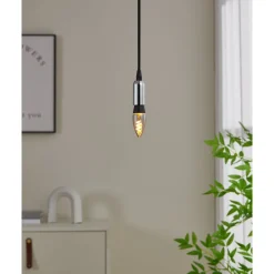 Eglo LEDE14 Lichtbron / glas gestoomd zwart-transparant Ø 35 mm