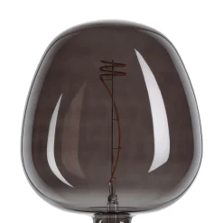 Eglo LEDE27 Lichtbron / Glas zwart Ø 190 mm