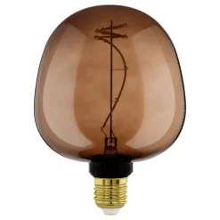 Eglo LEDE27 Lichtbron / Glas cognac Ø 125 mm