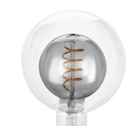 Eglo LEDE27 Lichtbron / Glas zwart-transparant, helder Ø 125 mm