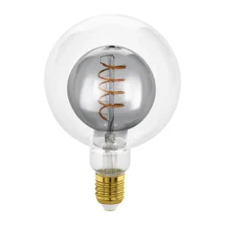 Eglo LEDE27 Lichtbron / Glas zwart-transparant, helder Ø 125 mm