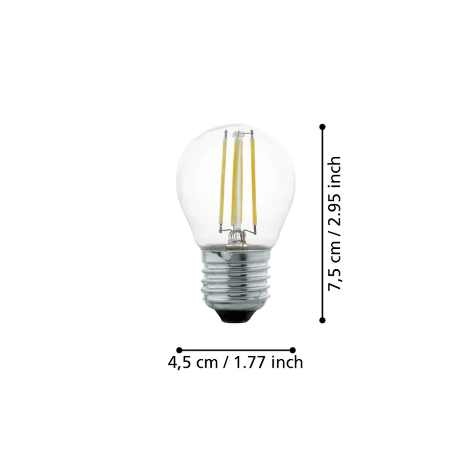 Eglo LEDE27 Lichtbron / Glas helder Ø 45 mm