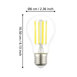 Eglo LEDE27 Lichtbron / Glas helder Ø 60 mm