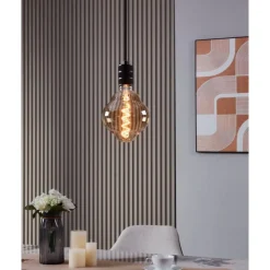 Eglo LEDE27 Lichtbron / Glas amber Ø 150 mm