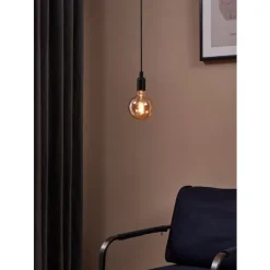 Eglo LEDE27 Lichtbron / Glas amber Ø 125 mm