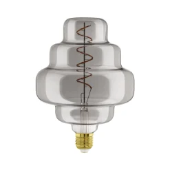 Eglo LEDE27 Lichtbron / Glas zwart-transparant Ø 150 mm