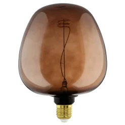 Eglo LEDE27 Lichtbron / Glas cognac Ø 190 mm