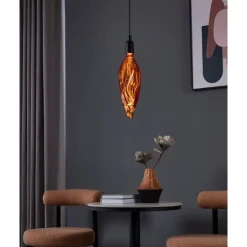 Eglo LEDE27 Lichtbron / Glas koperkleuren Ø 117 mm