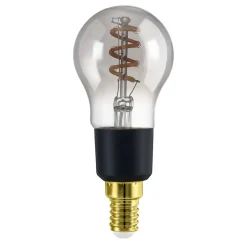 Eglo LEDE14 Lichtbron / glas gestoomd zwart-transparant Ø 45 mm