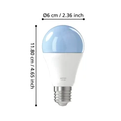 Eglo LEDE27 Lichtbron / Kunststof opaal Ø 60 mm