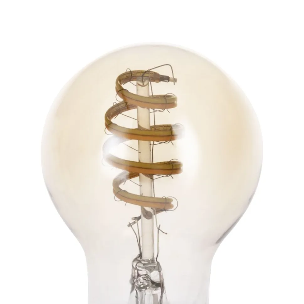 Eglo LEDE27 Lichtbron Kunststof wit / Glas amber Ø 60 mm