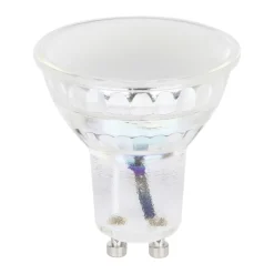 Eglo LEDGU10 Lichtbron / Glas satijn Ø 50 mm