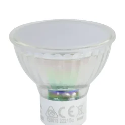 Eglo LEDGU10 Lichtbron / Glas satijn Ø 50 mm