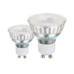 Eglo LEDGU10 Lichtbron / Glas satijn Ø 50 mm