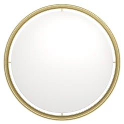 Eglo LUPPINERIA Plafondarmaturen staal geelkoper-mat / Kunststof wit H: 95 mm | Ø 385 mm