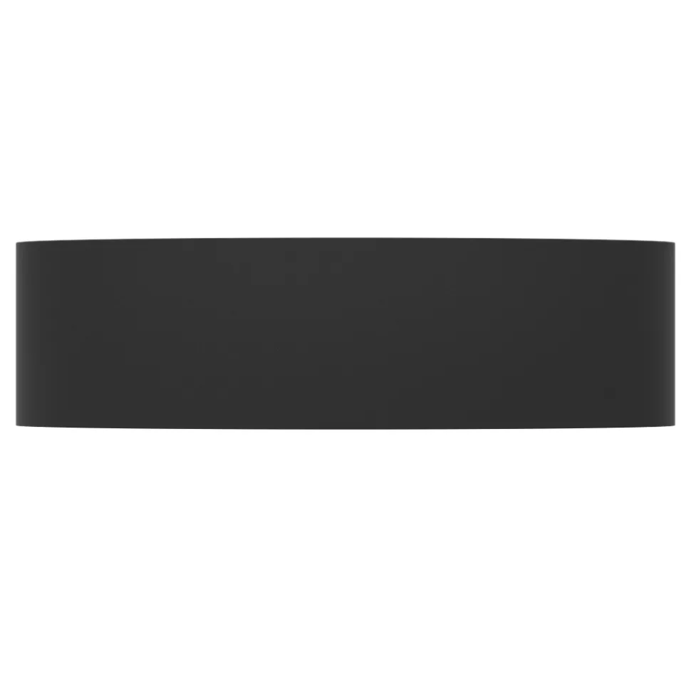 Eglo MACCACARI Wandlamp aluminium, staal zwart, goud / Kunststof transparant H: 75 mm