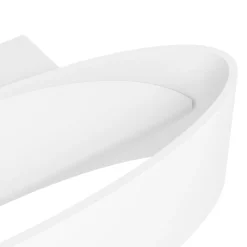 Eglo MACCACARI Wandlamp aluminium, staal wit / Kunststof transparant H: 75 mm