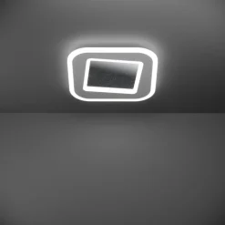 Eglo MACCHIONI Plafondarmaturen staal, kunststof wit / kunststof met kristaleffect wit H: 50 mm