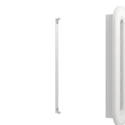 Eglo MACCHIONI Wandlamp staal, kunststof wit / kunststof met kristaleffect wit