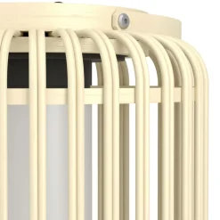 Eglo MARLIANO Tafellampen hout, staal bruin, zwart / Kunststof wit H: 240 mm | Ø 210 mm