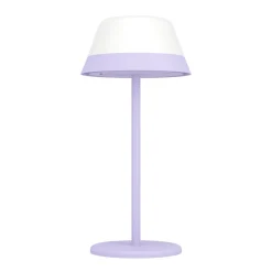 Eglo MEGGIANO Tafellampen Kunststof lila / Kunststof wit H: 320 mm | Ø 150 mm