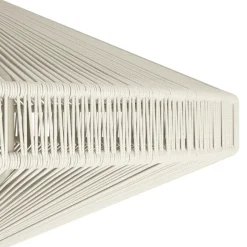 Eglo MIDSUMER hanglamp staal zwart / textiel crème H: 1100 mm | Ø 380 mm