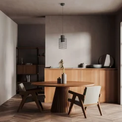 Eglo MILLIGAN hanglamp staal zwart, wit H: 1100 mm | Ø 200 mm