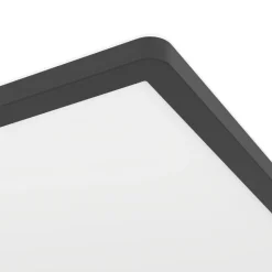 Eglo MINERARIO Plafondarmaturen Kunststof zwart / Kunststof wit H: 30 mm