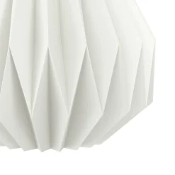 Eglo MINTING hanglamp staal zwart / papier wit H: 1100 mm | Ø 310 mm