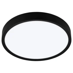 Eglo MUSURITA Plafondarmaturen kunststof, staal zwart / Kunststof wit H: 75 mm | Ø 440 mm