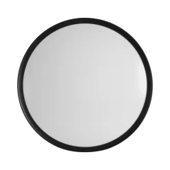 Eglo MUSURITA Plafondarmaturen kunststof, staal zwart / Kunststof wit H: 75 mm | Ø 440 mm