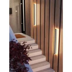 Eglo NEVIANO Wandlamp staal, kunststof zwart / Kunststof wit H: 65 mm