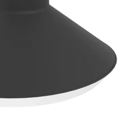 Eglo NINNARELLA Sokkelarmaturen staal zwart / Kunststof wit H: 745 mm