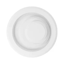 Eglo PALAGIANO 1 Plafondarmaturen staal wit / kunststof, staal satijn, wit H: 50 mm | Ø 300 mm