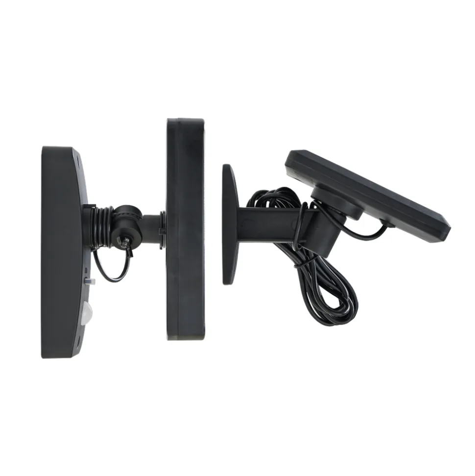 Eglo PALIZZI Wandlamp Kunststof zwart / Kunststof transparant H: 145 mm