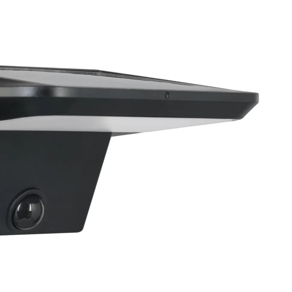 Eglo PORRASSA zonne-energiearmatuur Kunststof zwart / Kunststof wit H: 75 mm