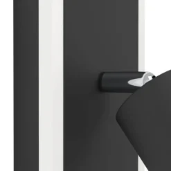 Eglo RIMBOCCHI 1 spot staal zwart / Kunststof satijn H: 140 mm