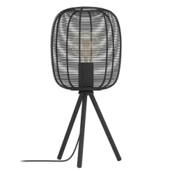 Eglo RINROE Tafellampen staal zwart H: 440 mm | Ø 200 mm