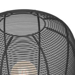 Eglo RINROE VLOERLAMP Ø32,5cm x h40cm 1xE27 ZWART